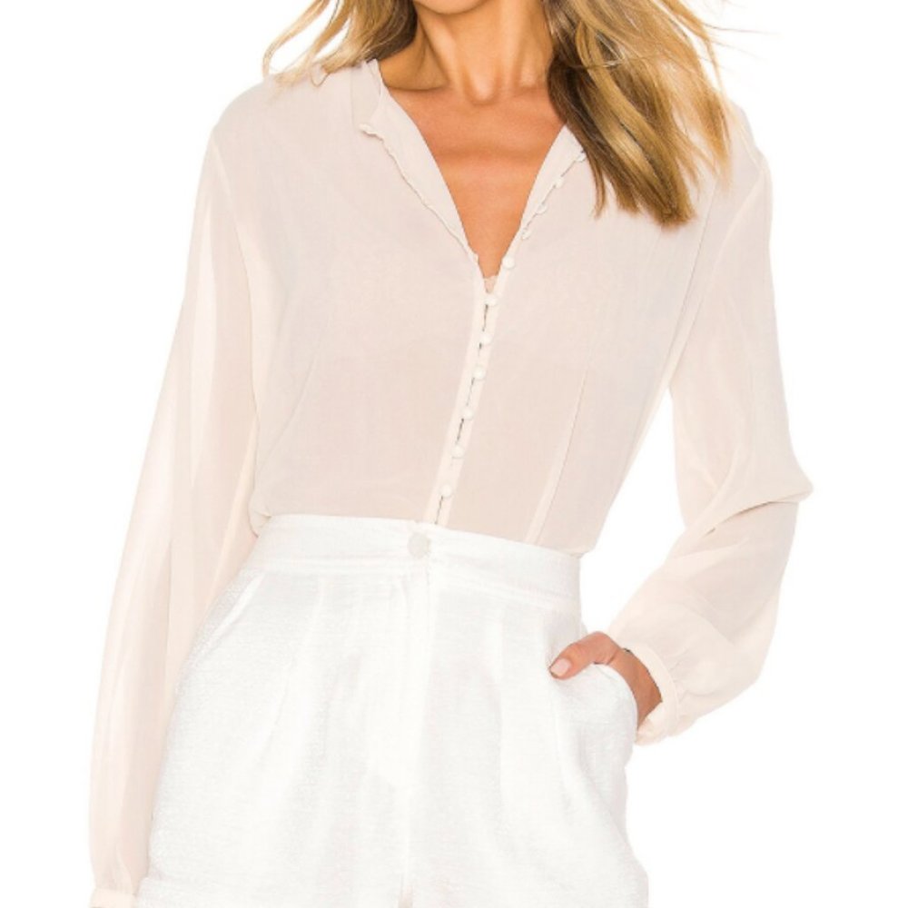 superdown Staci Button Up Top